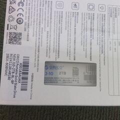 新品未開封品M.2  NVMe  SSD 2TBの画像