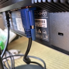 実家断捨離中　パソコンモニタージャンク品の画像