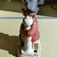 仕掛け人形　口笛を吹くおじさんの画像
