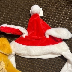 サンタ　トナカイ　ピコピコ帽子セットの画像