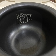 Haier 3号炊き炊飯器/本体のみの画像