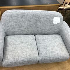 ★ジモティ割あり★ フランフラン　Francfranc 2人用ソファー グレー W150×D76×H75 クリーニング済み SJ8009の画像