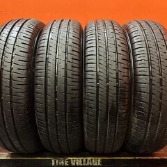 DUNLOP ENASAVE EC204 175/70R14 14インチ 夏タイヤ 4本 23年製 バリ溝 ヴィッツ ポルテ ヤリス シエンタ等　(VTK100)