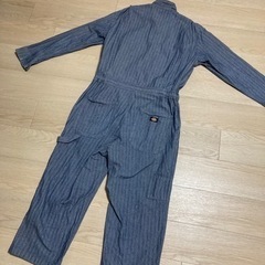 (再値下げ)ディッキーズつなぎ(ヒッコリー)の画像