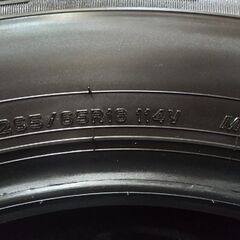【新車外し】2024年製 DUNLOP GRANDTREK AT25 265/65R18 18インチ 夏タイヤ 4本 ランクル300/ランクル250等　(KTM232) の画像