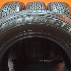 【新車外し】2024年製 DUNLOP GRANDTREK AT25 265/65R18 18インチ 夏タイヤ 4本 ランクル300/ランクル250等　(KTM232) の画像