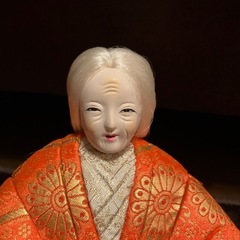 【新品未使用】木目込み人形　日本人形 高砂人形 本頭付 正絹 井野徳子宝の画像