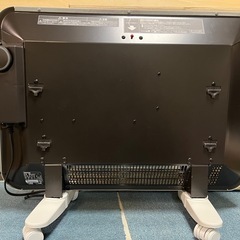 山善 遠赤パネルヒーター DP-SC10 大型パネルヒーター 500W/1000W 切替 動作確認済 キャスター付 2017年製 元箱付属 中古品 ③の画像