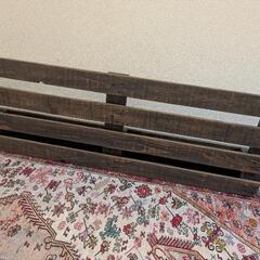 木製パレット　リメイク　飾り棚の画像