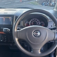 H24年式 日産 ルークス HWS 車検令和7年12月まで★総額16.8万円★車検ロング パワスラ 社外ナビ TV ETC 純正アルミ スマートキー 人気車種★修復歴なし★の画像