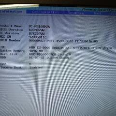 【NEC】ノートパソコン（初期化済）★2019年製　管理番号10912の画像