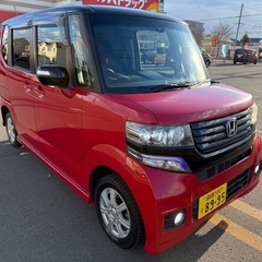 ご成約感謝!!綺麗な快速ターボ4WD!!上級グレード NBOXカスタム