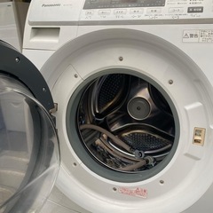 福岡市内-久留米-小郡配送無料　保証ありパナソニックのドラム式洗濯乾燥機、NA-110Lの画像
