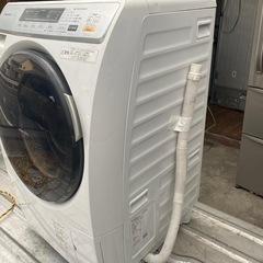 福岡市内-久留米-小郡配送無料　保証ありパナソニックのドラム式洗濯乾燥機、NA-110Lの画像