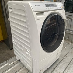 福岡市内-久留米-小郡配送無料　保証ありパナソニックのドラム式洗濯乾燥機、NA-110Lの画像