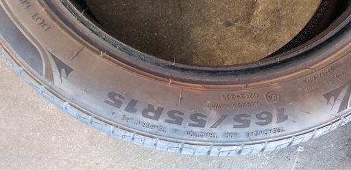 ﾉｰﾏﾙﾀｲﾔ 165/55 R15  