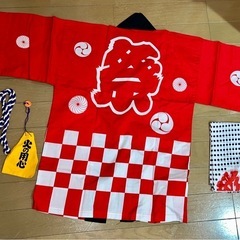 新品！子供用法被はっぴの画像