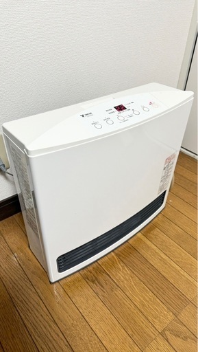東邦ガス ガスファンヒーター スタンダードタイプ 木造11畳まで/コンクリート造15畳まで 都市ガス用 4.1kWタイプ スノーホワイト NC-41FSD/13A