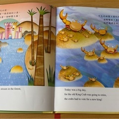 中国語と英語の絵本の画像