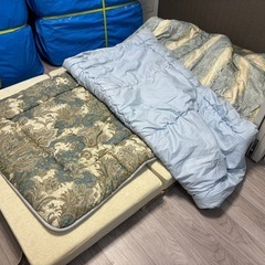 シングル　すのこ　マットレス　掛け布団　掛け布団