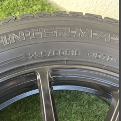 18インチホイール&スタッドレスタイヤ　4本セットの画像