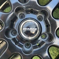 18インチホイール&スタッドレスタイヤ　4本セットの画像