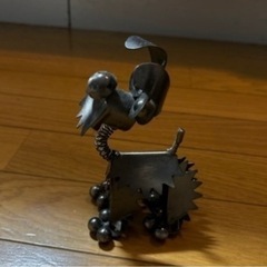 再出品•*¨*•.¸♬︎わんちゃんのオブジェ 銅製