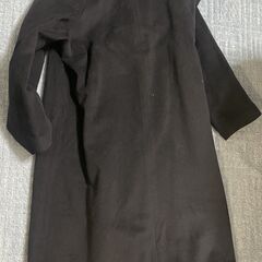 【値下】カシミヤ100％コート（紺）の画像