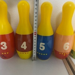 アンパンマン　ボーリング　おもちゃの画像
