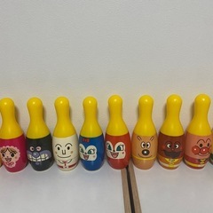 アンパンマン　ボーリング　おもちゃの画像