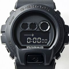【未使用】G-SHOCK × 1PIU1UGUALE3 MRG291 GD-X6900 カシオ ブラック ウノピュウノウグァーレトレ 腕時計 CASIO  Y0607