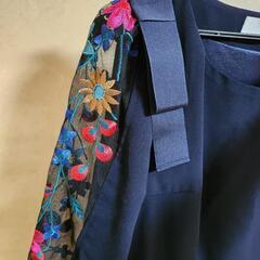 【値下げ】刺繍 パーティードレスの画像
