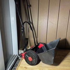 【電動キワガリバリカン付き！】手動芝刈り機 自動調整刃DGM-H...