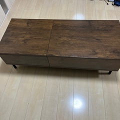 テーブル　収納抜群　美品
