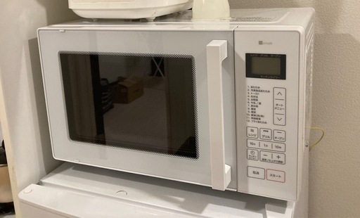 【受け渡し者決定】2024年製オーブン電子レンジ【ニトリ】