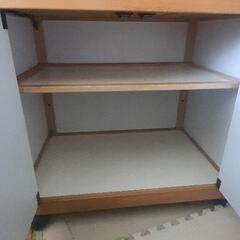 収納棚 レンジ台 使い道色々の画像