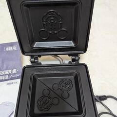 ミッキー　ホットサンドメーカーの画像