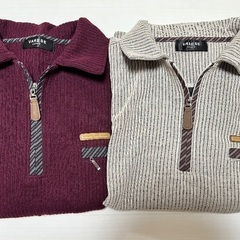 無料⭐️VARESE UOMOシャツ2枚.Mサイズ 日時指定アリ