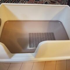 ペット用品　猫トイレ大型　デオトイレの画像