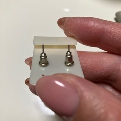 ピアス ジルコニア 未使用の画像