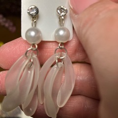 ピアス ジルコニア 未使用の画像