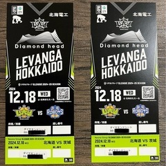 【引渡者様決定】12/18 レバンガ　アリーナペアチケット2枚