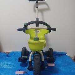 手押し付き三輪車