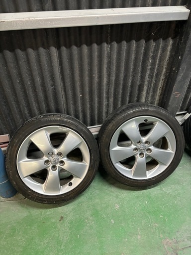 30プリウス 純正 17インチ ツーリング ホイール 残山多め