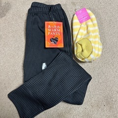 ズボン　ルームソックス
