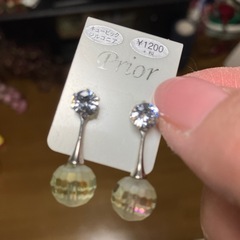 ピアス ジルコニア 未使用