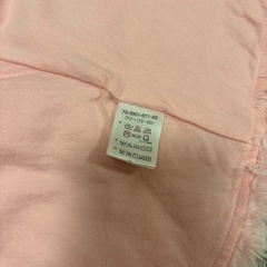 子供服 ミキハウス ホットビスケッツ うさぎ ポンチョ 70～90cmの画像