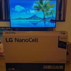 LG４K 43型  液晶TV　LG43NANO75JPA