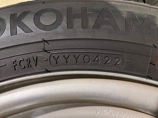 ヨコハマタイヤ BlueEarth-Van RY55 155/80R14