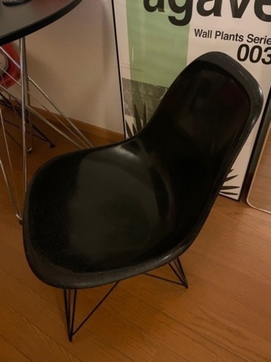 Herman Miller イームズシェルサイドチェア ハーマンミラー イームズ ブラック Shell Chair EAMS
